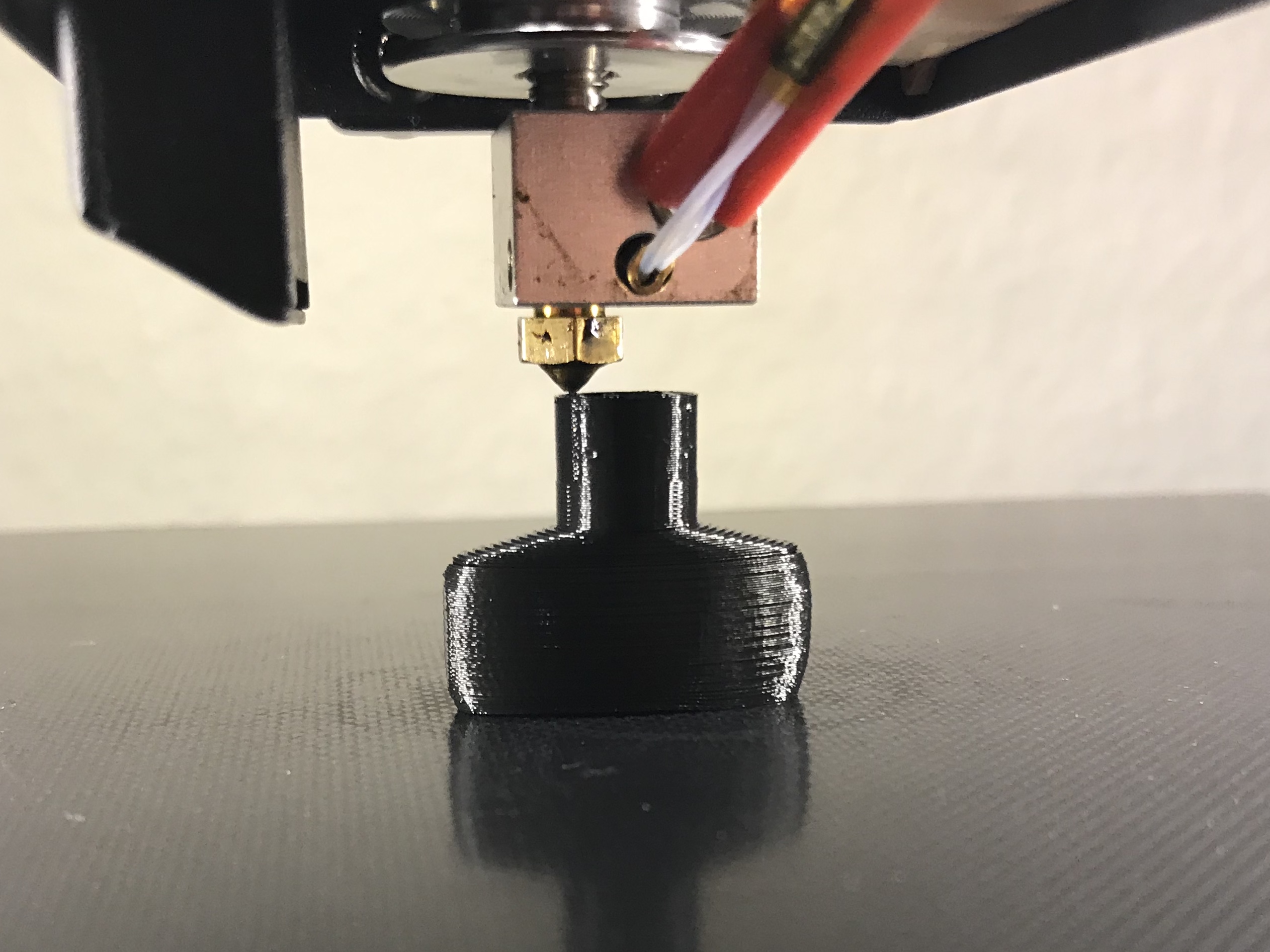 Fast fertiger Druck aus PLA